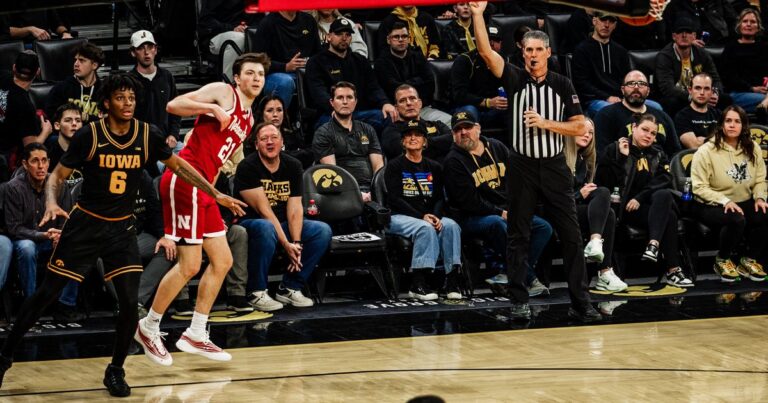 Iowa defense suffocates Nebraska attacks, knocks off Huskers Tuesday night