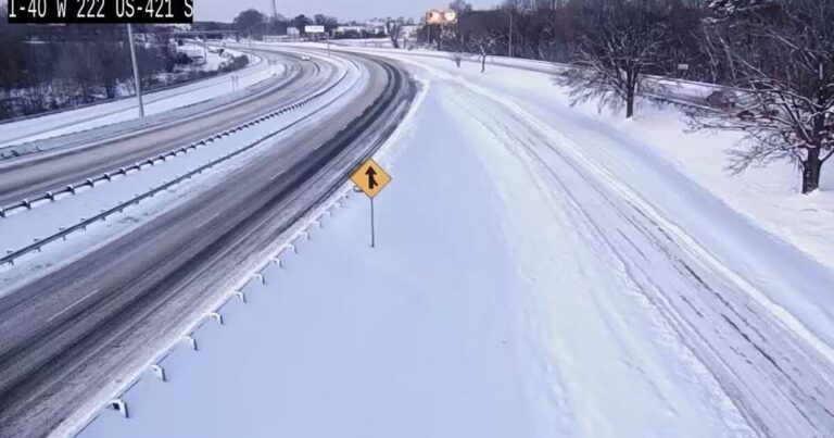 North Carolina winter storm