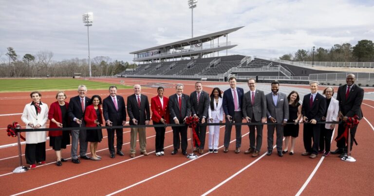 UGA officially opens its new Track and Field Complex