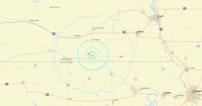 4.1-magnitude earthquake hits south-central Nebraska
