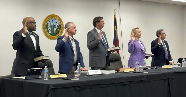 NC elections board won't change recount process at Berger's request