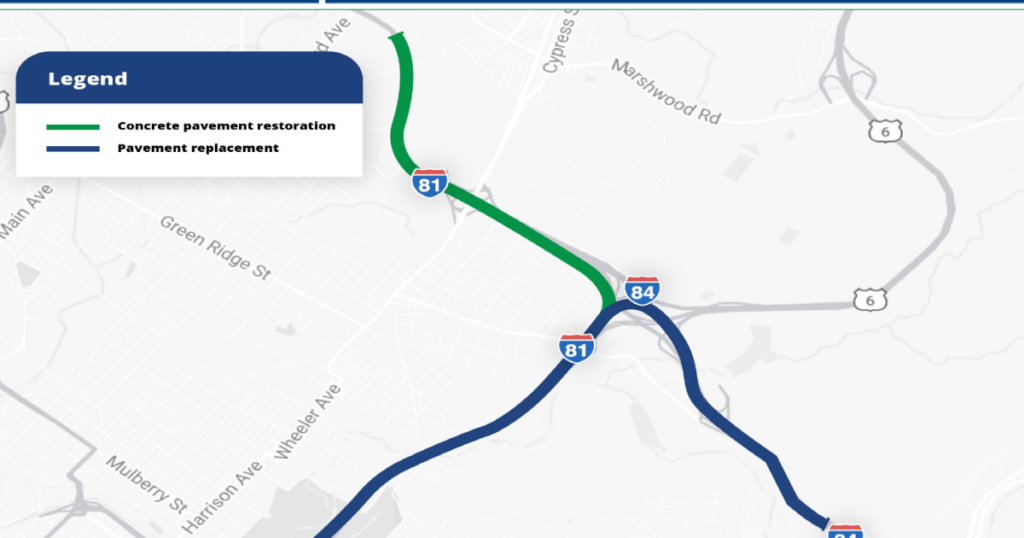 Lackawanna County interstate drivers to face huge road construction project