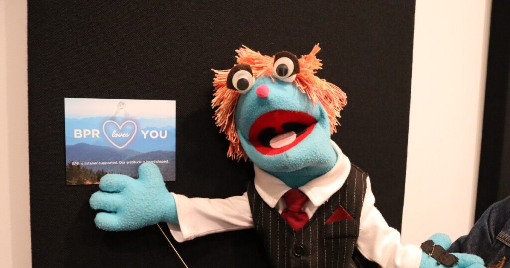 Meet Little Ginger, Asheville’s new puppet correspondent