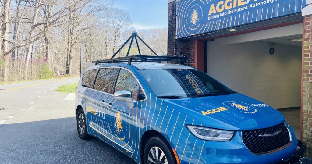 NCA&T researchers during field deployment.