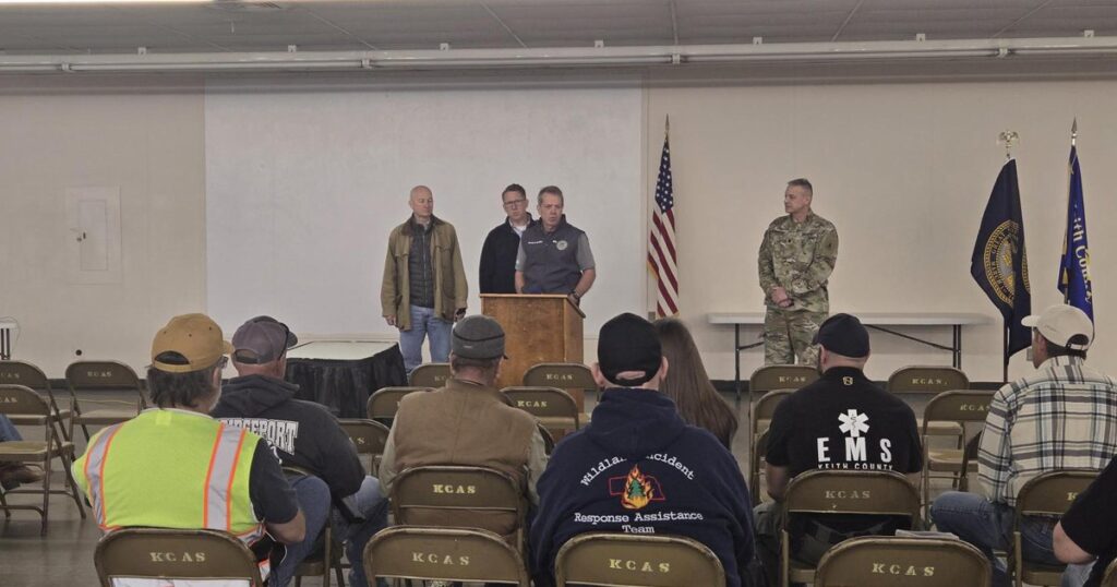 'Today is heart-wrenching': Gov. Pillen gives update on wildfires after surveying damage