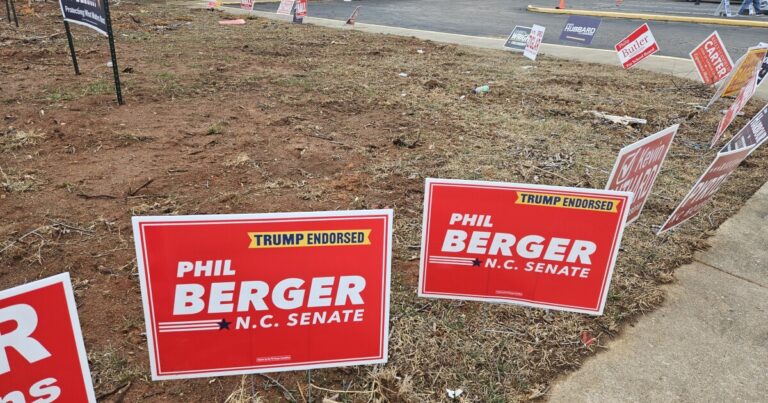 Sen. Phil Berger has many ties to people in the post-election process in his close primary