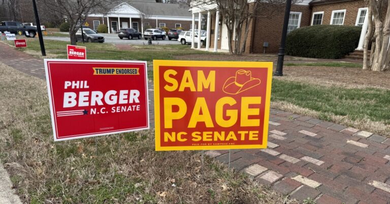 Rockingham County Sheriff Page extends lead in bid to win primary against Senate leader Phil Berger
