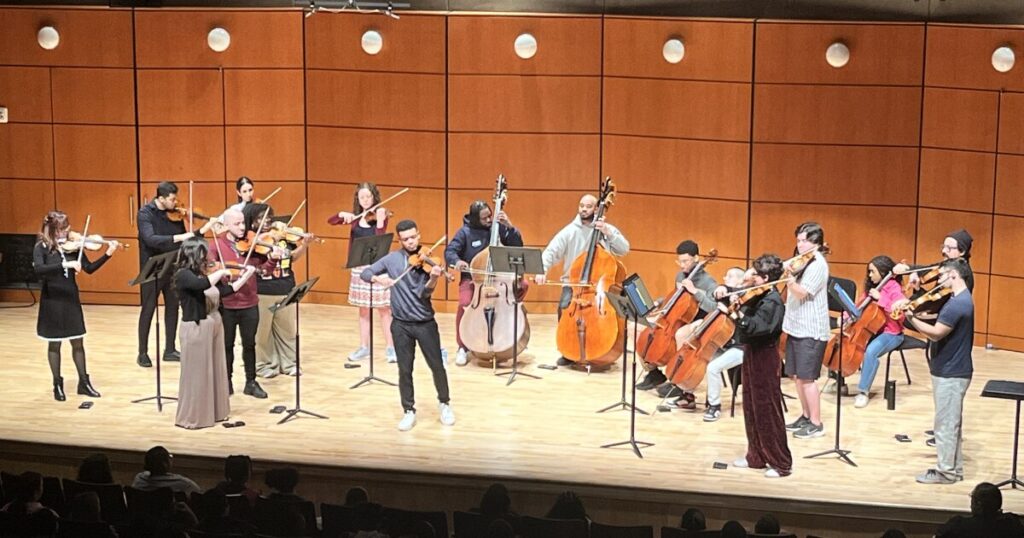 Professional ensemble Sphinx Virtuosi visits CCSD orchestra classes