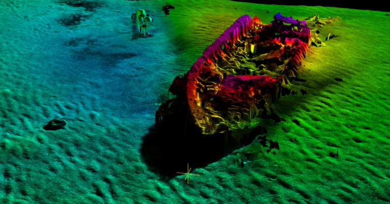 Photo shows the light damage caused to the turret of the ironclad U.S.S. Monitor during her fight with the Confederate ironclad CSS Virginia, March 9, 1862 at the Battle of Hampton Roads-the first battle of two ironclad warships. Launched in January 1862, the Monitor was lost at sea in December that same year.