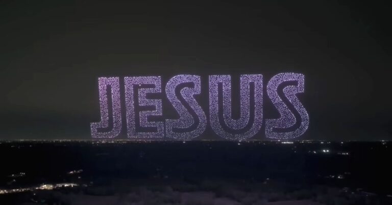 10,000 drones Easter story