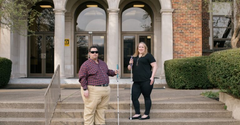 These blind students say their college blocked their education. A new rule could help