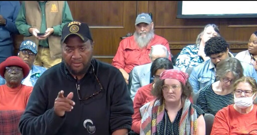 A sign on a car in Stokes County on January X, 2026.