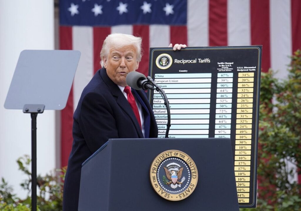 Vulnerable House Republicans go silent on Trump’s ‘Liberation Day’ tariffs