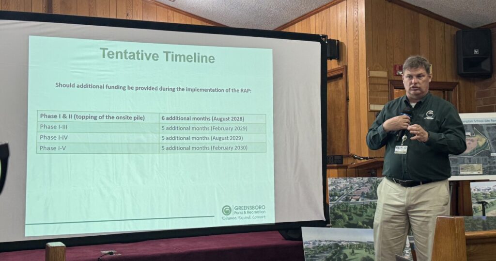 Greensboro residents share cautious support for Bingham Park full remediation plan