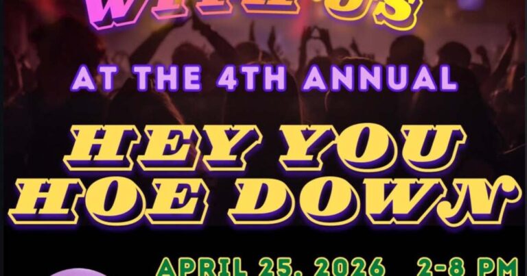 Fourth Annual Hey You! Hoe Down this Saturday