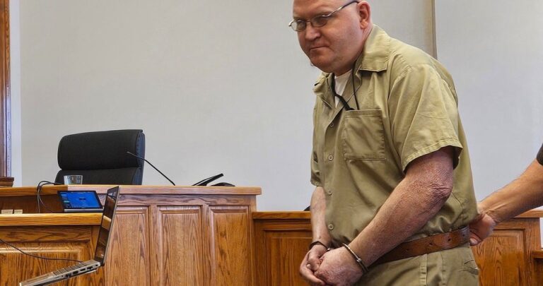 Nebraska man sentenced to death for 2022 quadruple murder, arson in Cedar County