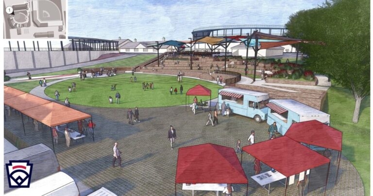 A new sign will be installed on the roof at Lamade Stadium.