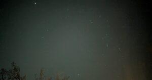 A Map that displays the light pollution all over North America, Nevada has some of the largest dark areas