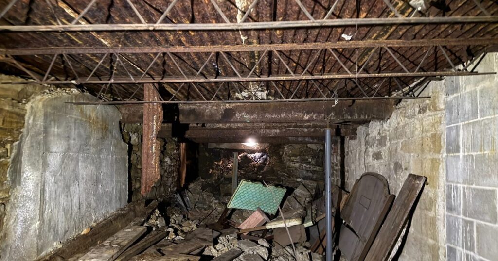 Vaults underneath the Tecumseh square set to be filled