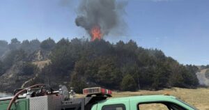 Pressey Fire burning 9,000 acres near Broken Bow with no containment