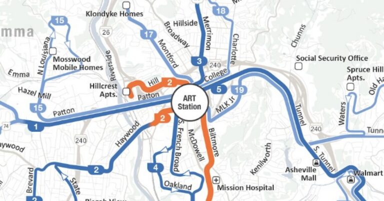 Asheville seeks public input on new city bus map