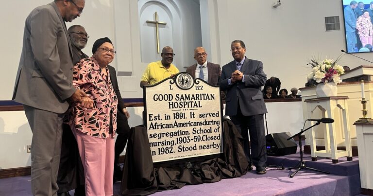 Charlotte marker honors the state's first public hospital to treat African Americans during segregation