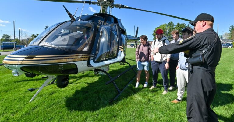 Misericordia President Daniel Myers speaks about the opportunities that the new program with state police will provide students.