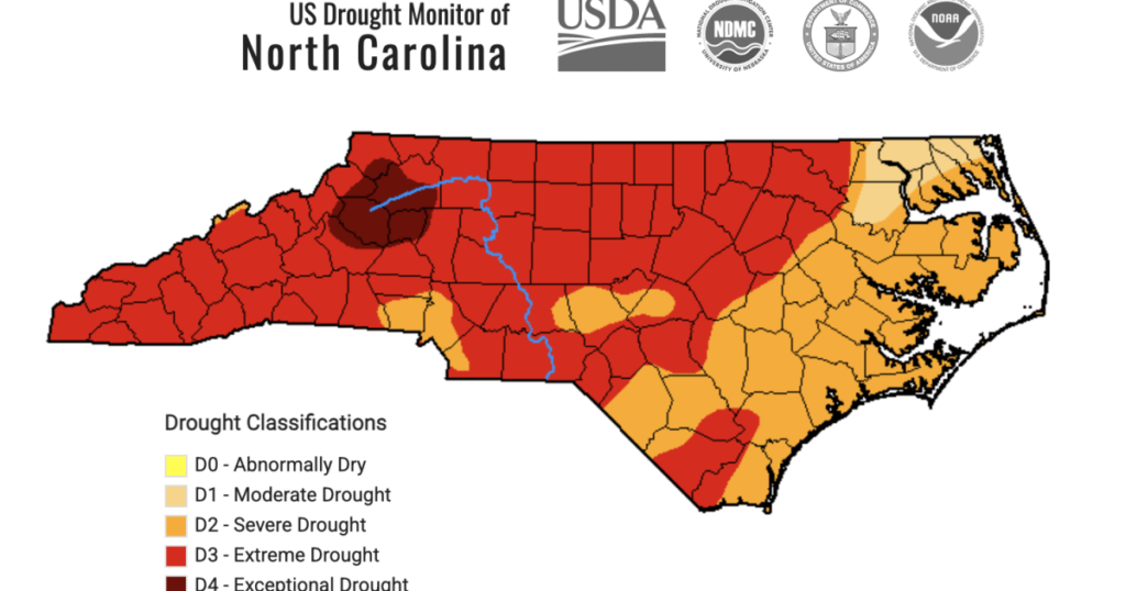 Wilkes, Watauga among hardest-hit counties as drought deepens in NC