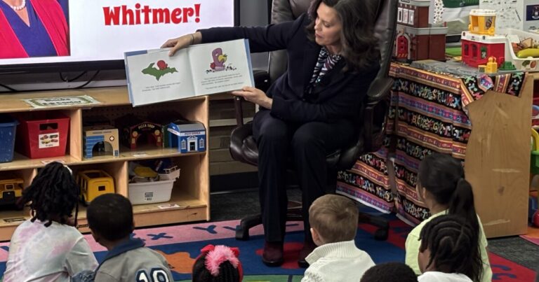 Whitmer creates a new literacy task force amid faltering test scores