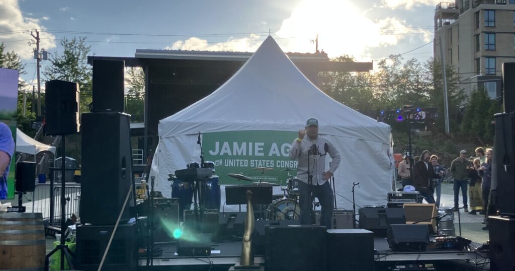 Jamie Ager says Rep. Chuck Edwards's alleged misconduct is 'sad for the country'