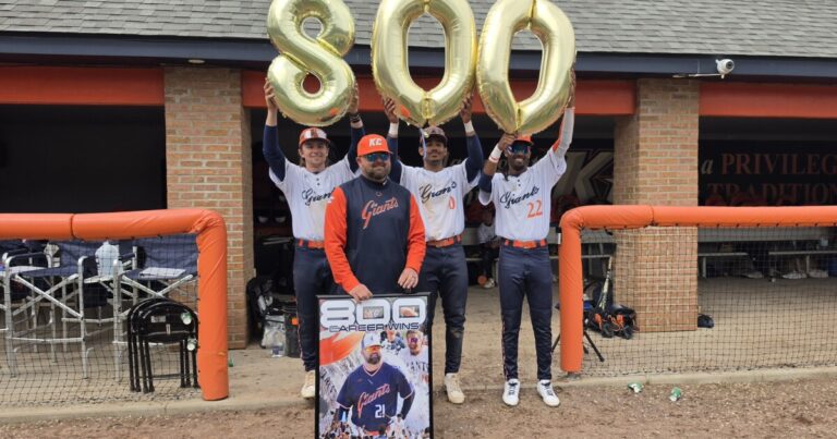 Keystone College baseball coach earns 800th win after dramatic 10-run inning