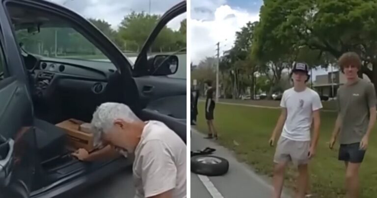 florida teens save man having heart attack