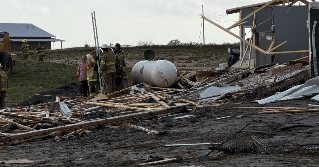 At least 3 homes significantly damaged from St. Libory tornado during severe weather outbreak