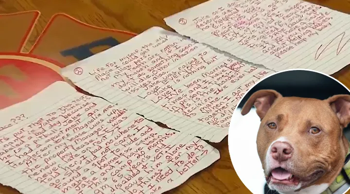 Veteran’s Goodbye Letter Leads Firefighters to Adopt His Dog and Change His Life