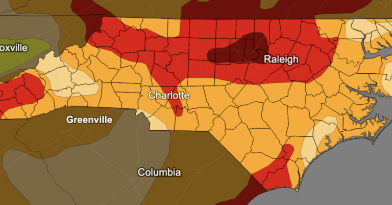 Drought conditions worsen in parts of the Triad