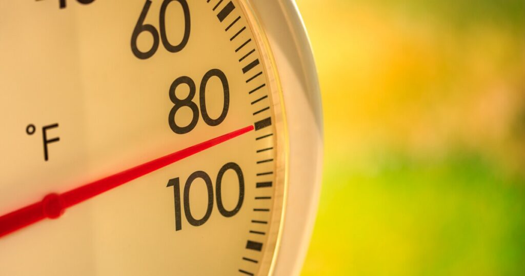 High heat and high humidity leading up to July 4th