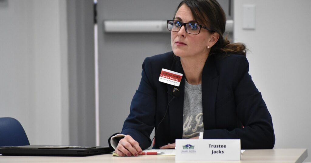 Controversial trustee resigns from library board
