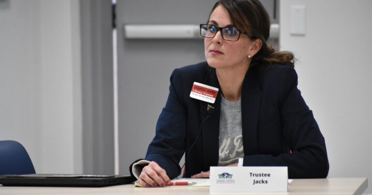Controversial trustee resigns from library board