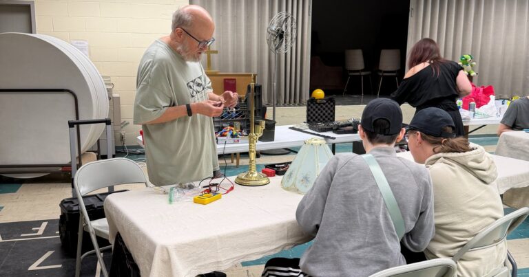 Nebraska Repair Café aims to fix household items and mend a 'throwaway' culture