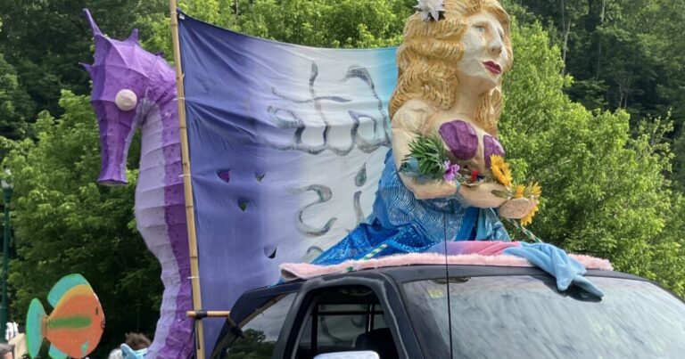 Marshall’s Mermaid Festival and Parade returns for first time since Hurricane Helene