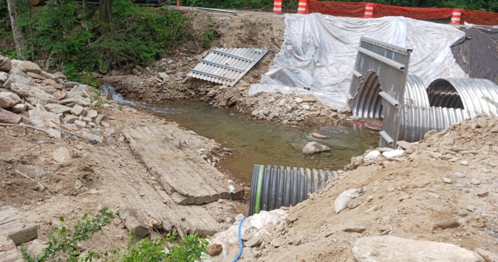 A hard rain reveals the slow road to recovery in Hickory Nut Gorge
