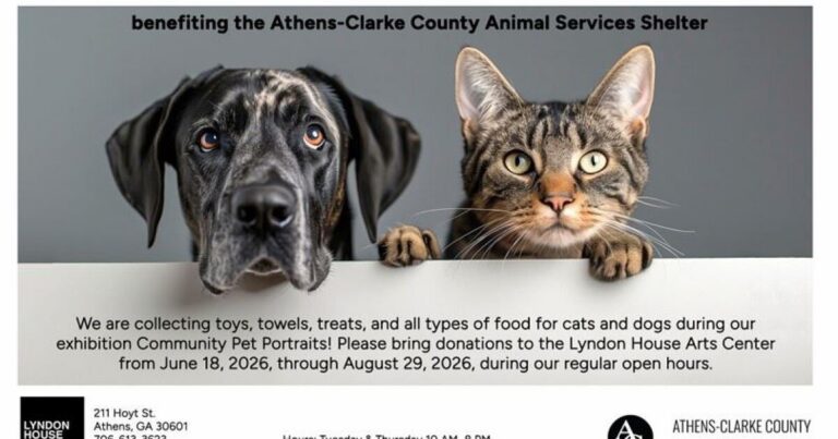 Lyndon House holds opening reception and pet supply drive