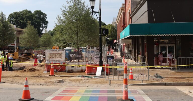 College Square construction project seeks to bring pedestrian accessibility and beautification to downtown Athens