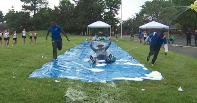 slip and slide for seniors
