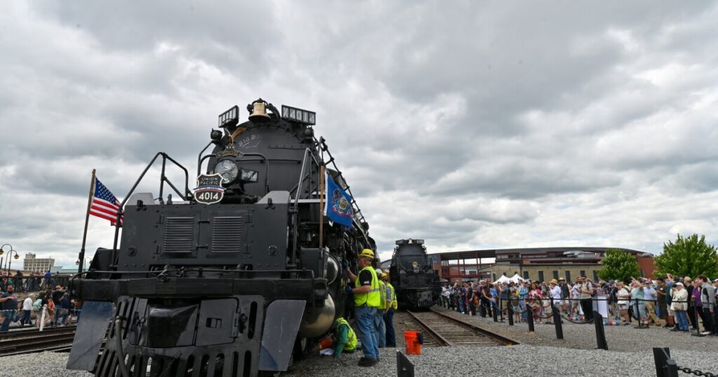 Historic steam engine draws thousands to Scranton to visit Steamtown National Historic Site