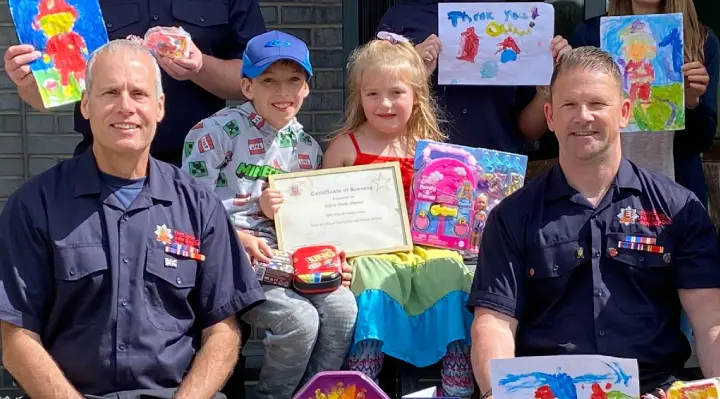 Firefighters Refused To Give Up Searching After A Little Girl's Accident. Their Efforts Helped Save Her Hand