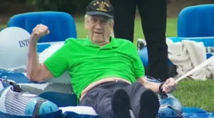 Community Comes Together to Give Seniors a Day of Pure Joy on a Giant Slip 'N Slide
