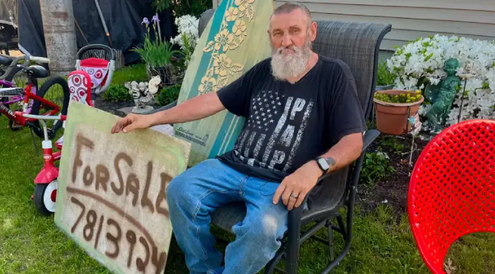 After Losing His Wife, This Retired Rhode Island Man Found Healing by Turning Other People's Trash Into Treasure
