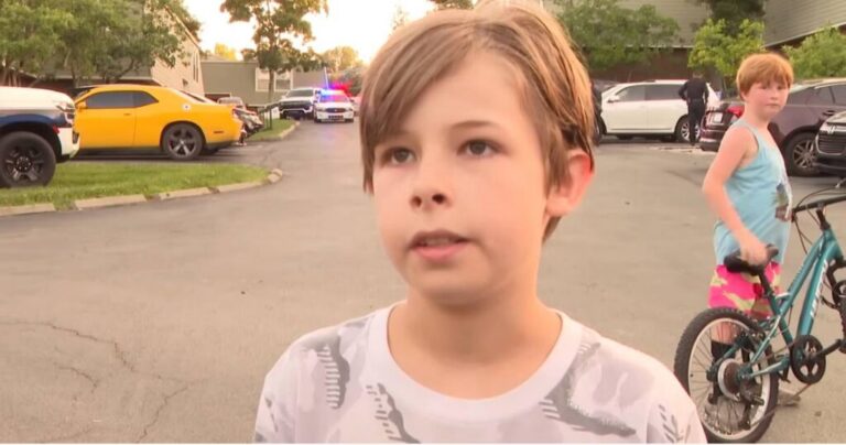 kentucky boy saves drowning man pool