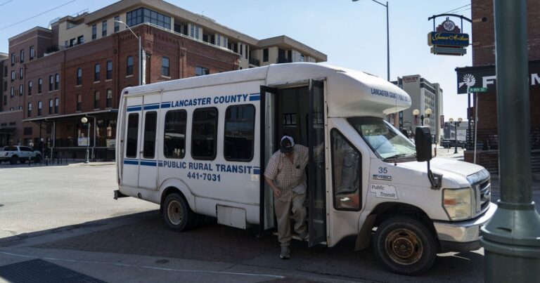 Older and disabled Nebraskans depend on rural transit services. A funding crisis may force major cuts